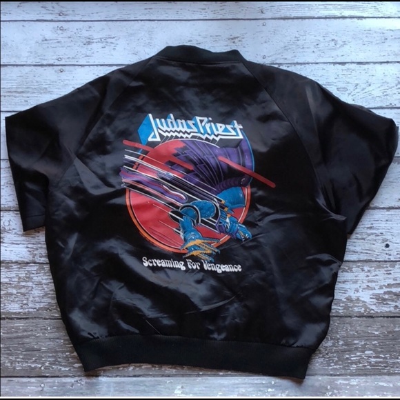 Vintage Other - Authentic Vintage Judas Priest Tour Jacket FIRM